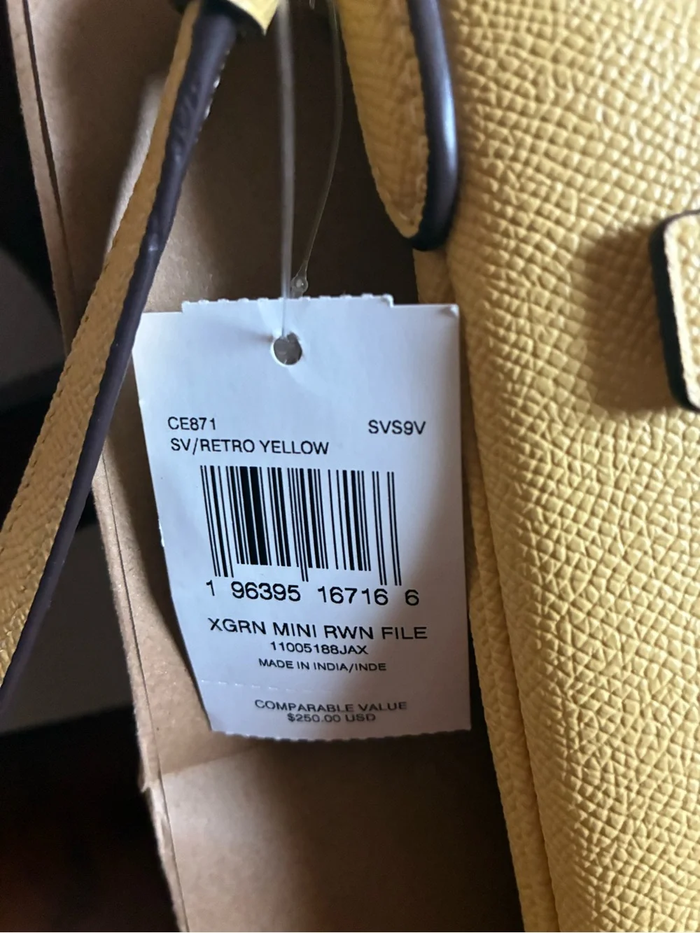 Coach Mini Rowan File Crossbody Bag